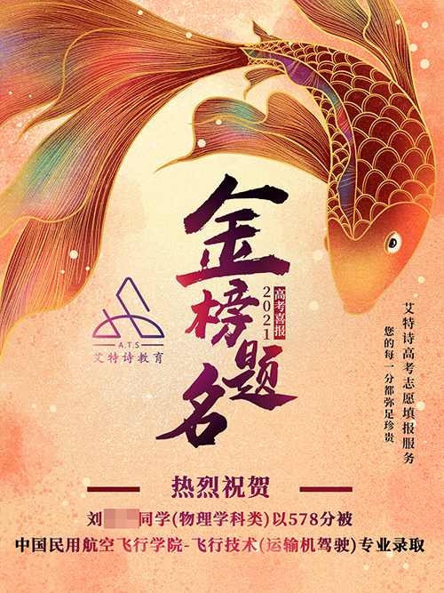 艾特诗教育高考志愿填报经典案例